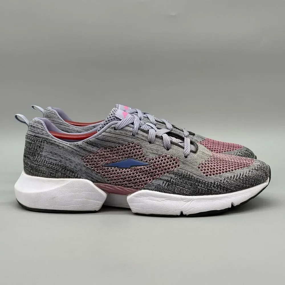 Avia Women's Arch Support Athletic Sneakers Purple Gray Lightweight Size 11